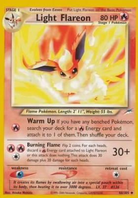 Light Flareon (Neo) - 46/105