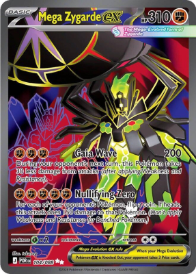 Mega Zygarde ex - 104/0881