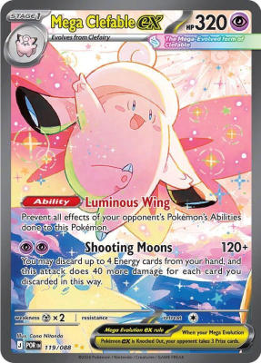 Mega Clefable ex - 119/0881
