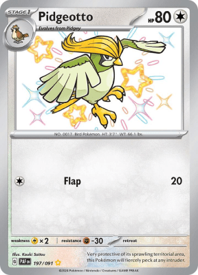 Pidgeotto - 197/0911