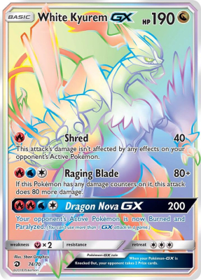 White Kyurem GX - 74/701