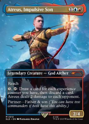 Atreus, Impulsive Son1