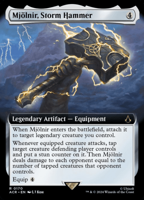 Mjölnir, Storm Hammer (Extended Art Foil)1