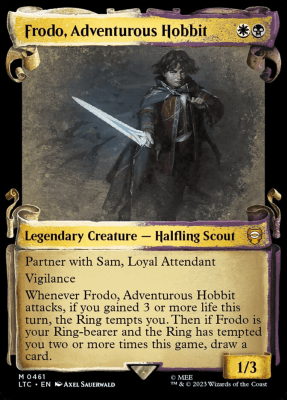 Frodo, Adventurous Hobbit (Silver Foil)1