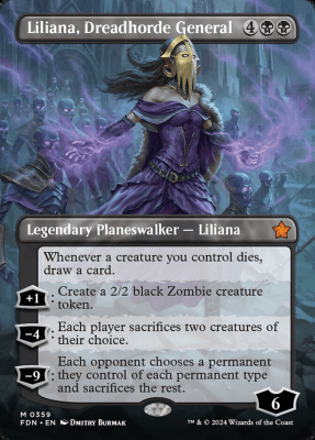 Liliana, Dreadhorde General (Borderless)1