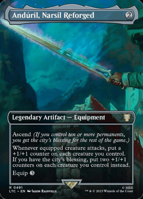 Anduril, Narsil Reforged (Borderless Foil)1