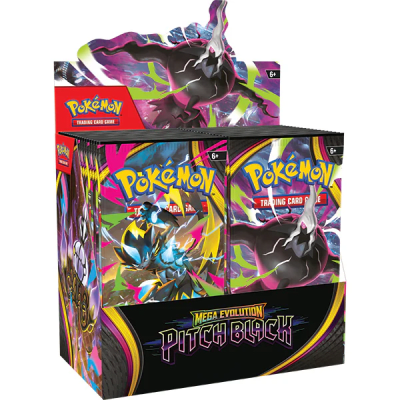 Pokémon Mega Evolution - Pitch Black Booster Display Box (ESP/ENG)