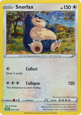 Snorlax - 016/0341