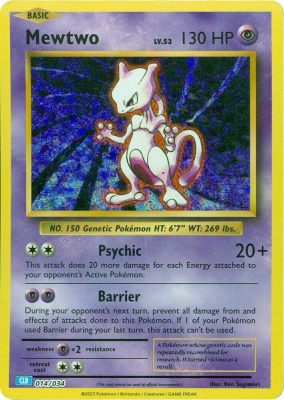 Mewtwo - 014/0341