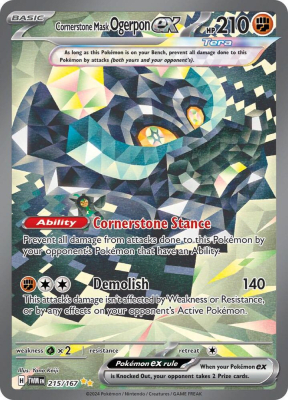 Cornerstone Mask Ogerpon ex - 215/1671