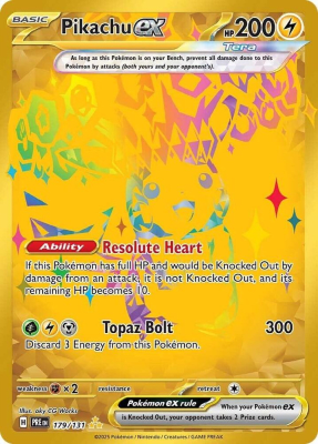 Pikachu ex - 179/1311