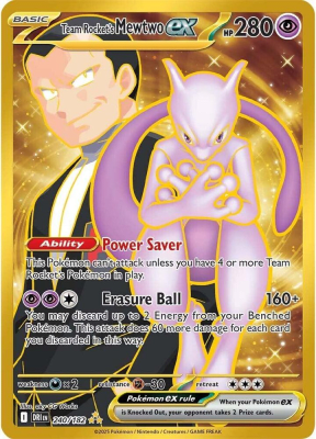 Team Rocket's Mewtwo ex - 240/1821