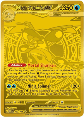 Mega Greninja ex - 122/0861