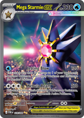 Mega Starmie ex - 118/0881