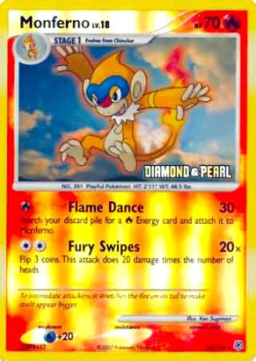Monferno - 56/130 [Diamond & Pearl]1