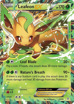 Leafeon EX - 10/831