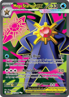 Mega Starmie ex - 102/0881