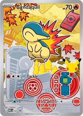 Cyndaquil - 047 Promo