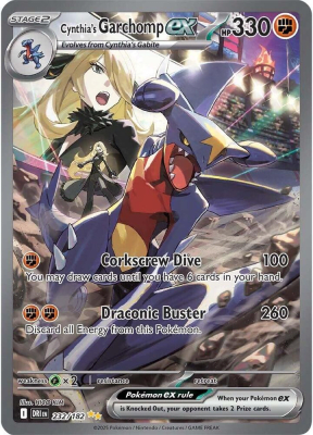 Cynthia's Garchomp ex - 232/1821