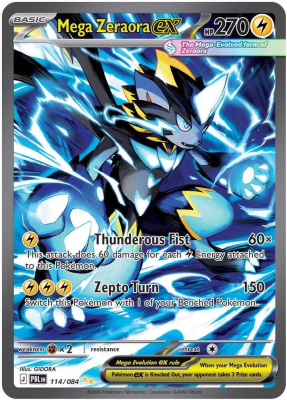 Mega Zeraora ex - 114/0841