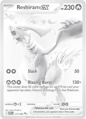 Reshiram ex - 173/0861