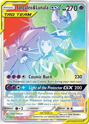 Solgaleo & Lunala GX - 254/236