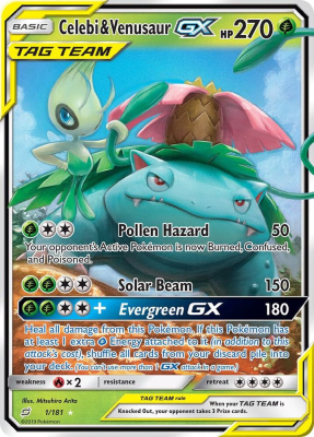 Celebi & Venusaur GX - 1/1811