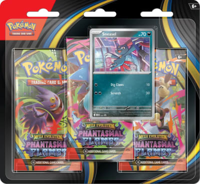Mega Evolution - Phantasmal Flames 3-Pack Blister (ESP/ENG)1
