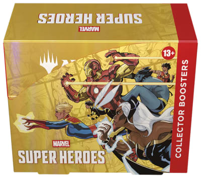 Magic The Gathering - Super Heroes Display Box Collector Boosters1