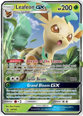 Leafeon GX - SM146 Promo