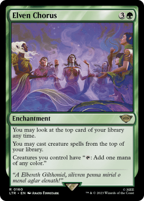 Elven Chorus (Foil)1