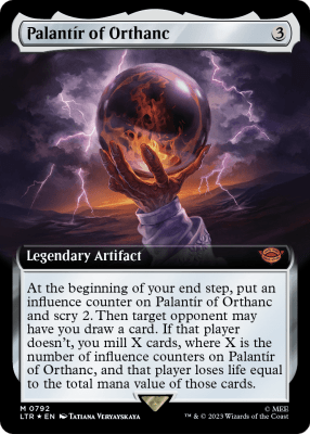Palantir of Orthanc (Extended Art Surge Foil)1
