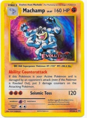 Machamp Holofoil (XY Evolutions Prerelease) - 59/1081