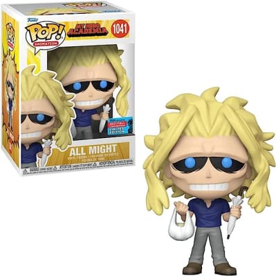 POP ANIMATION: MY HERO ACADEMIA - ALL MIGHT W/BAG & UMBRELLA NYCC 2021 10411