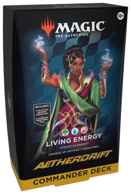Magic: The Gathering - Aetherdrift Commander Deck Living Energy