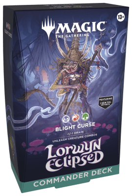 Magic: The Gathering - Lorwyn Eclipsed Commander Deck Blight Curse