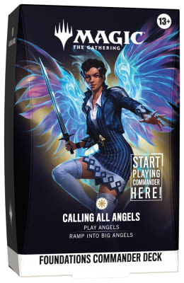 Magic: The Gathering — Foundations Commander Deck Calling All Angels1