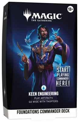 Magic: The Gathering — Foundations Commander Deck Keen Engineering