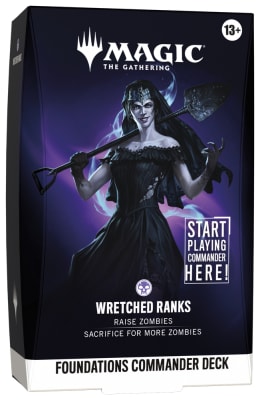 Magic: The Gathering — Foundations Commander Deck Wretched Ranks