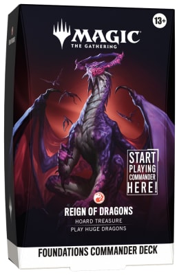 Magic: The Gathering — Foundations Commander Deck Reign of Dragons1