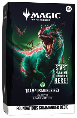 Magic: The Gathering — Foundations Commander Deck Tramplesaurus Rex1