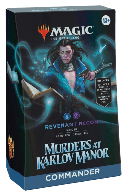 Magic: The Gathering - Murders at Karlov Manor Commander Deck Revenant Recon1