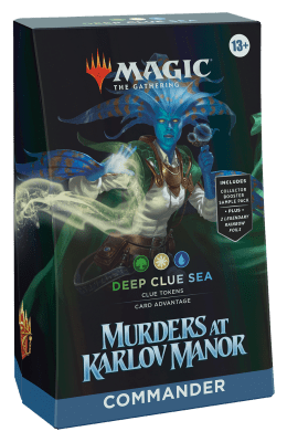 Magic: The Gathering - Murders at Karlov Manor Commander Deck Deep Clue Sea1