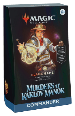 Magic: The Gathering - Murders at Karlov Manor Commander Deck Blame Game1