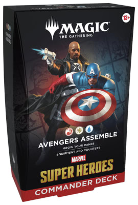 Magic: The Gathering - Marvel Super Heroes Commander Deck Avengers Assemble1