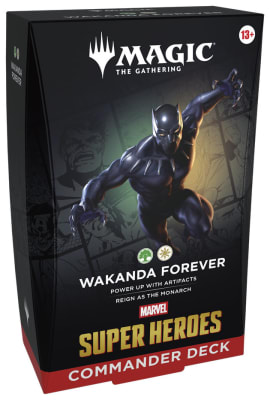 Magic: The Gathering - Marvel Super Heroes Commander Deck Wakanda Forever