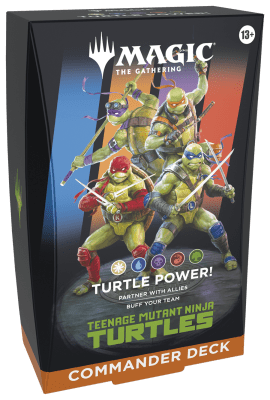 Magic: The Gathering - Teenage Mutant Ninja Turtles Commander Deck Turtle Power!