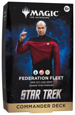 Magic: The Gathering — Star Trek Commander Deck Federation Fleet1