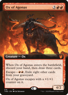 Ox of Agonas (Extended Art) Foil