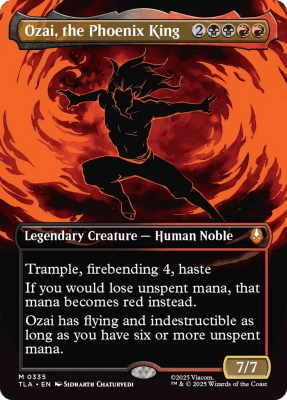 Ozai, the phoenix king - borderless 0335